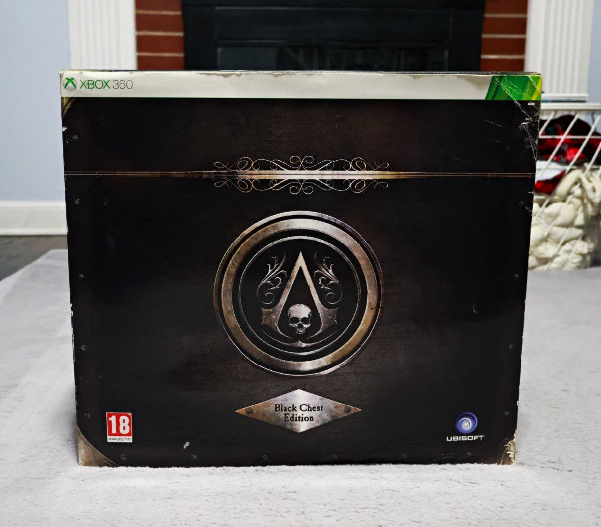 Europe Exclusive Ultra Rare Assassin's Creed IV: Black Flag Black Chest Edition