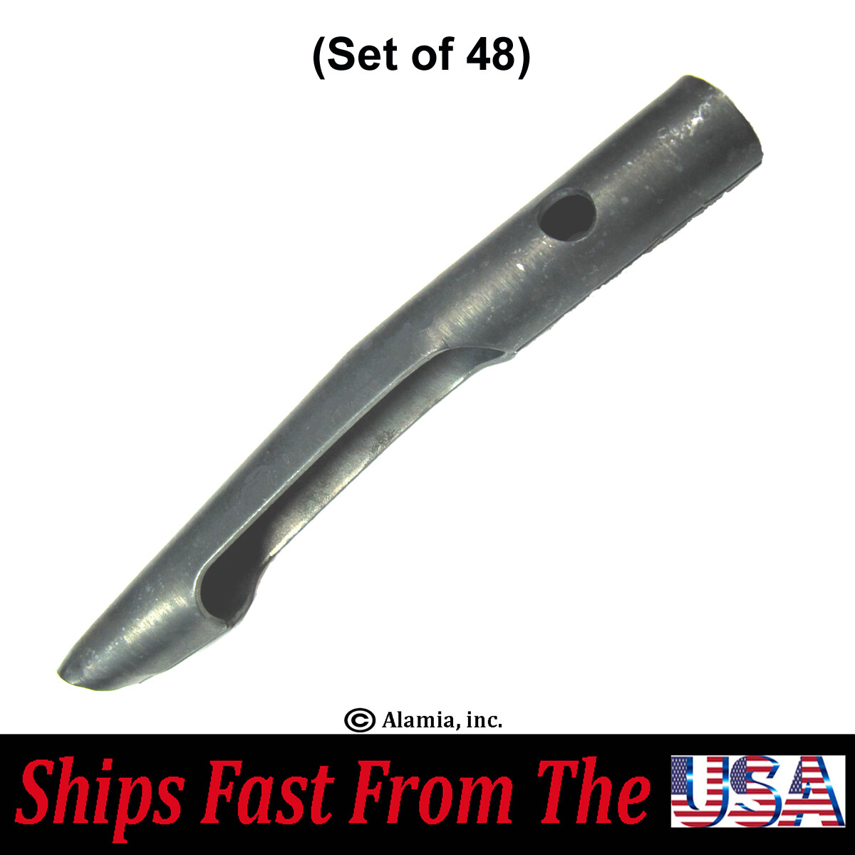 (Set of 48) Aerator Tines Fits Ryan, Bluebird, Husqvarna, Billy Goat, Classen