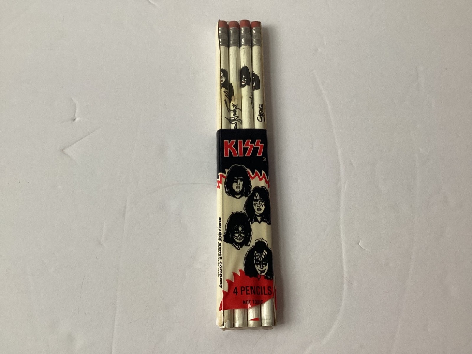 1978 KISS VINTAGE WALLACE PENCIL SET AUCOIN