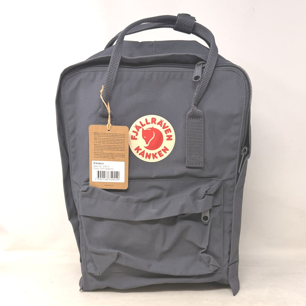 FJALLRAVEN KANKEN CLASSIC 23510 BACKPACK GRAPHITE 16L UNISEX