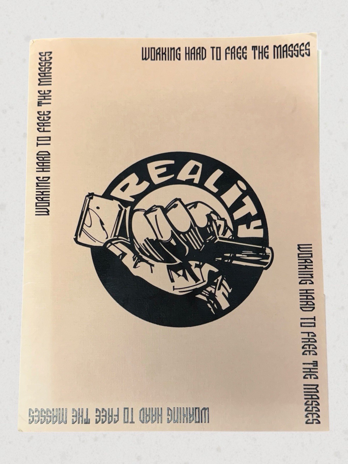 RARE 1991-92 Reality “Ya Need To Face Reality” Promo Press Kit