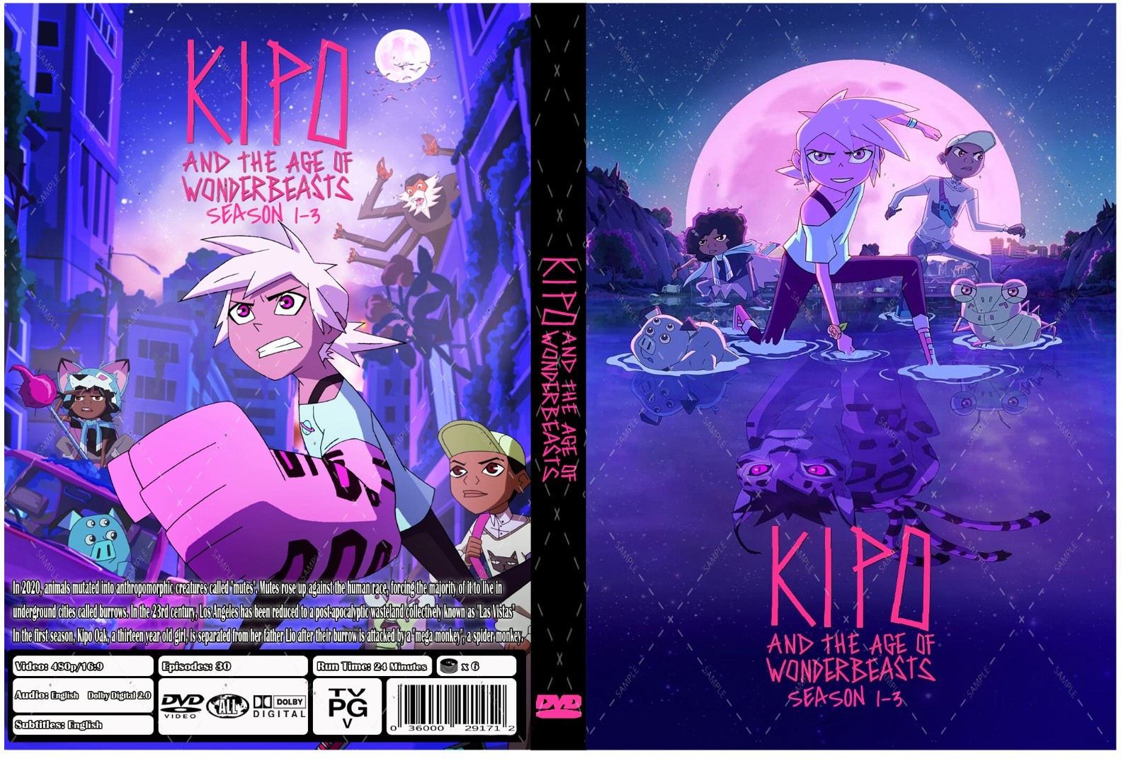 Kipo and the Age of Wonderbeasts Animated Serie Season 1-3 Ep 1-30 Eng Audio