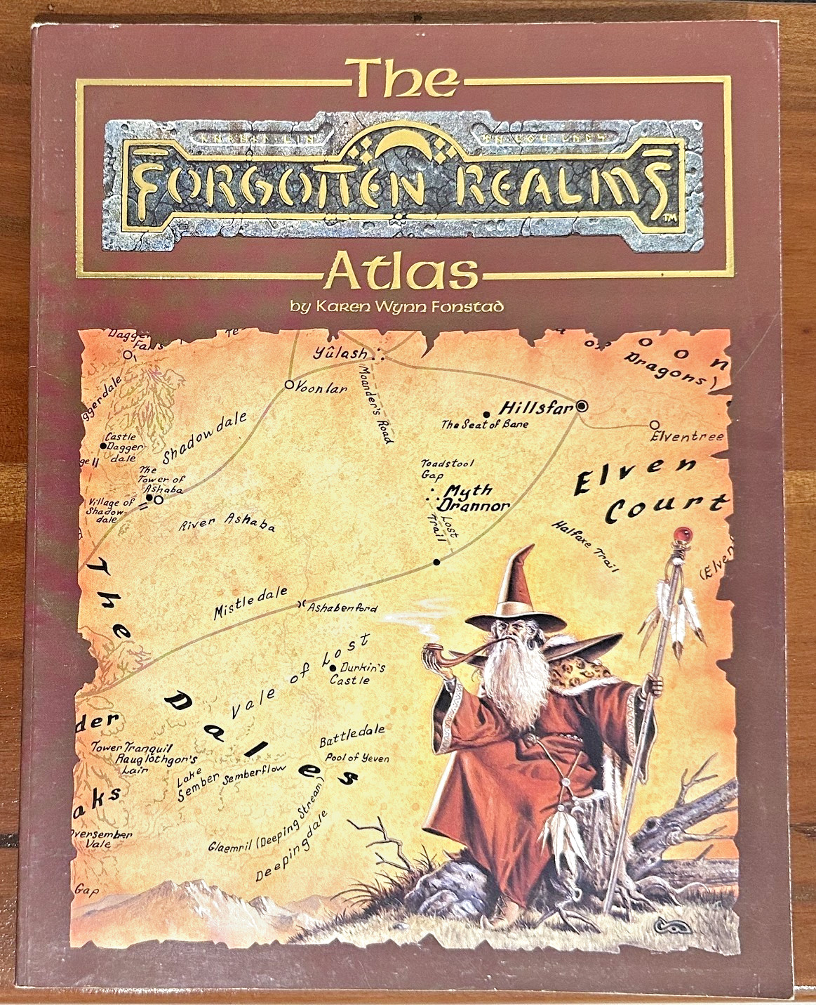 AD&D Forgotten Realms Atlas 8442 TSR 1990