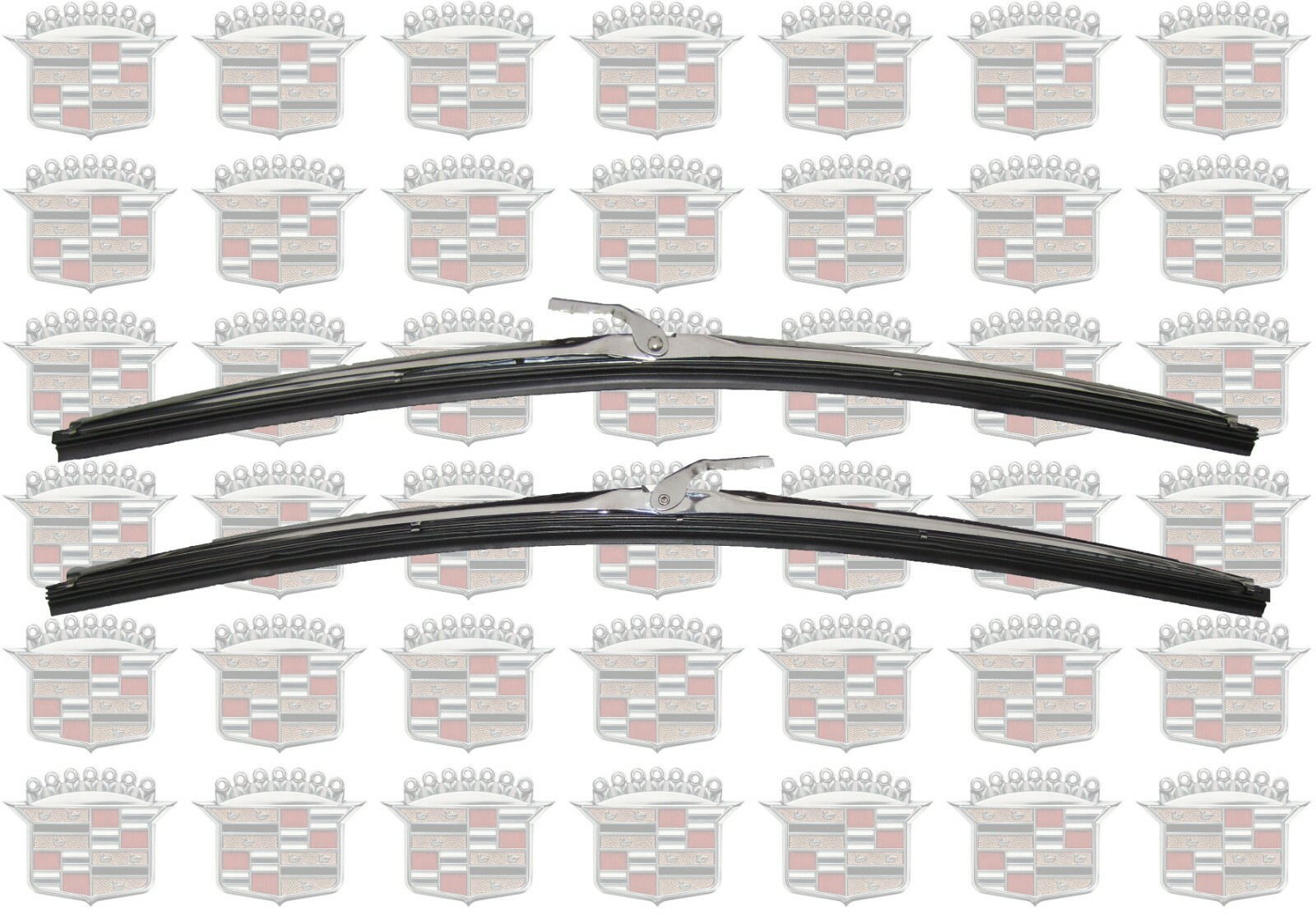 1961-1968 Cadillac Windshield Wiper Blades. Stainless Steel. 18