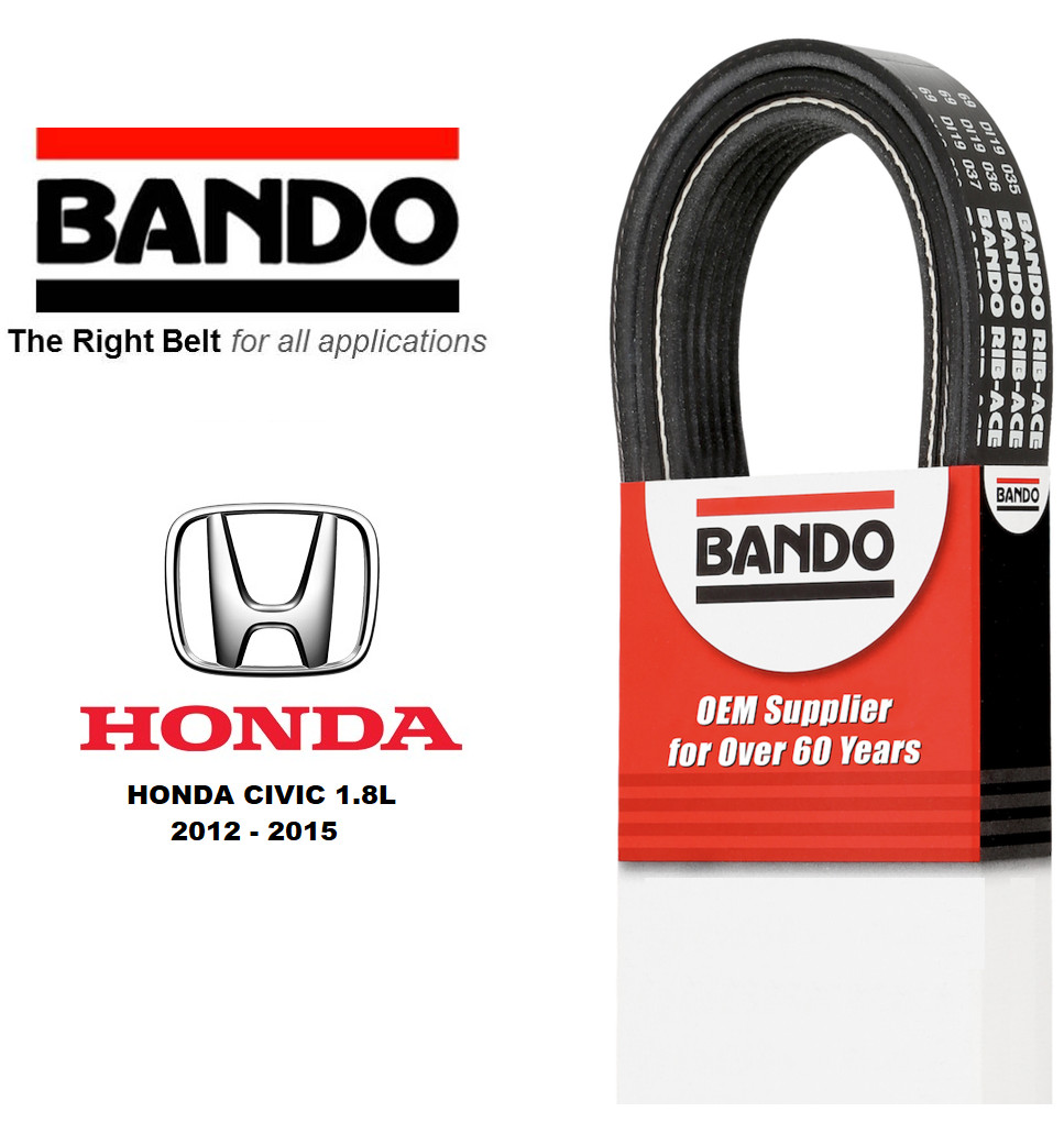 Serpentine OEM Belt-Rib Fit HONDA CIVIC 1.8L 2012-2015 OE: 31110-R1A-A21
