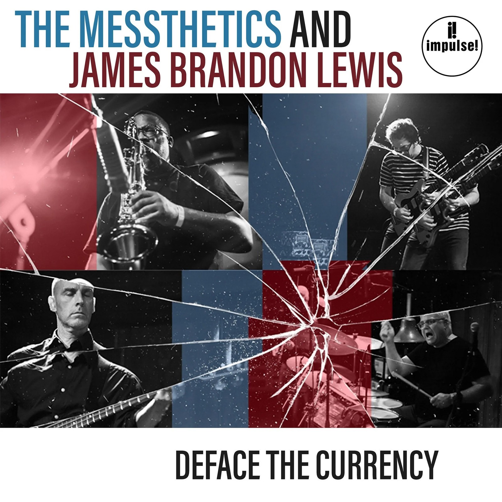 The Messthetics and James Brandon Lewis Deface the Currency (CD) Album