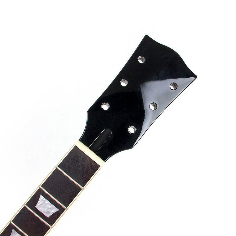 22 Frets Electric Guitar Neck Rosewood Fretboard for Les Paul Replacement 