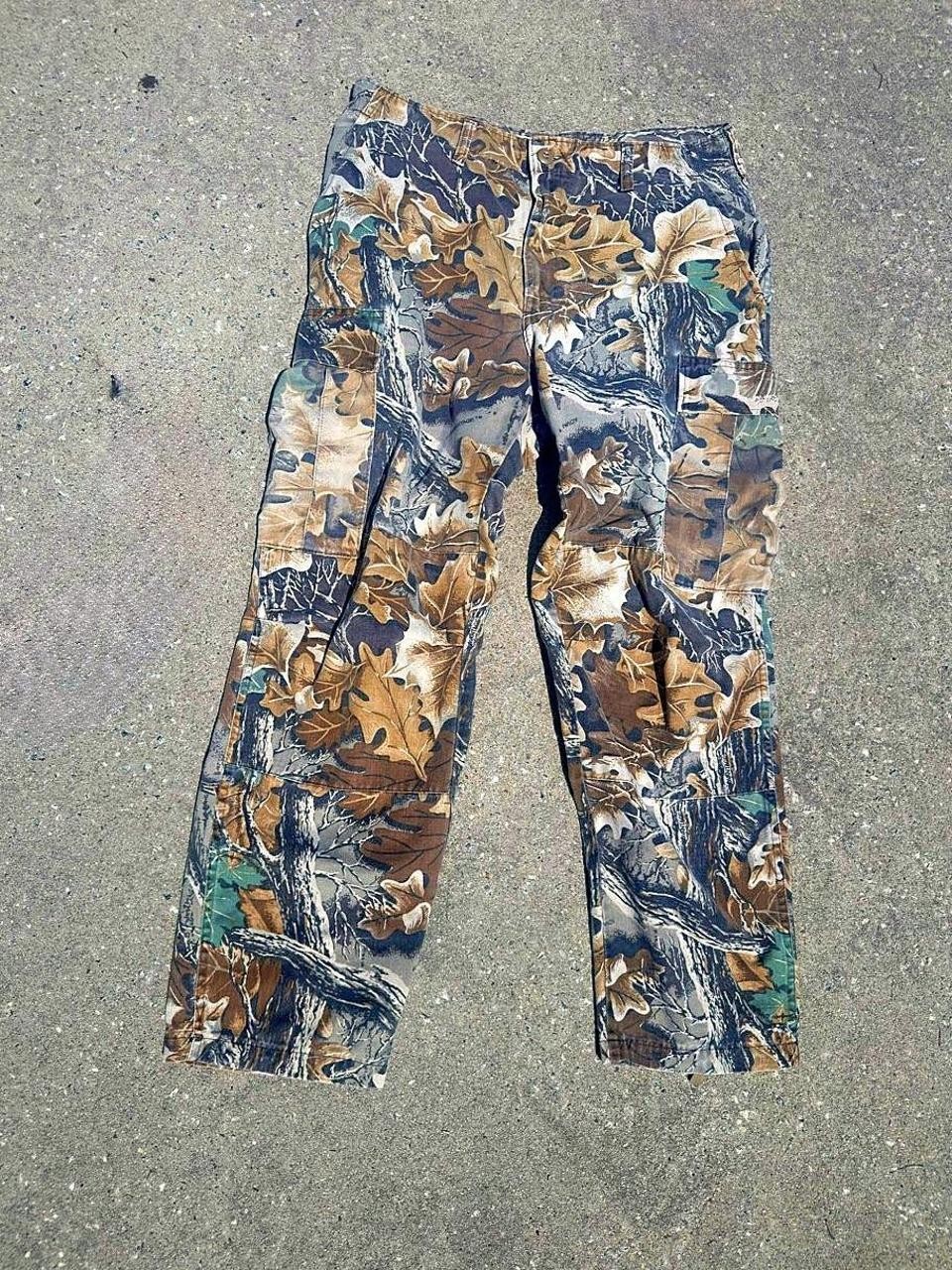Vintage RedHead Realtree Camo Cargo Hunting Pants USA 32x30