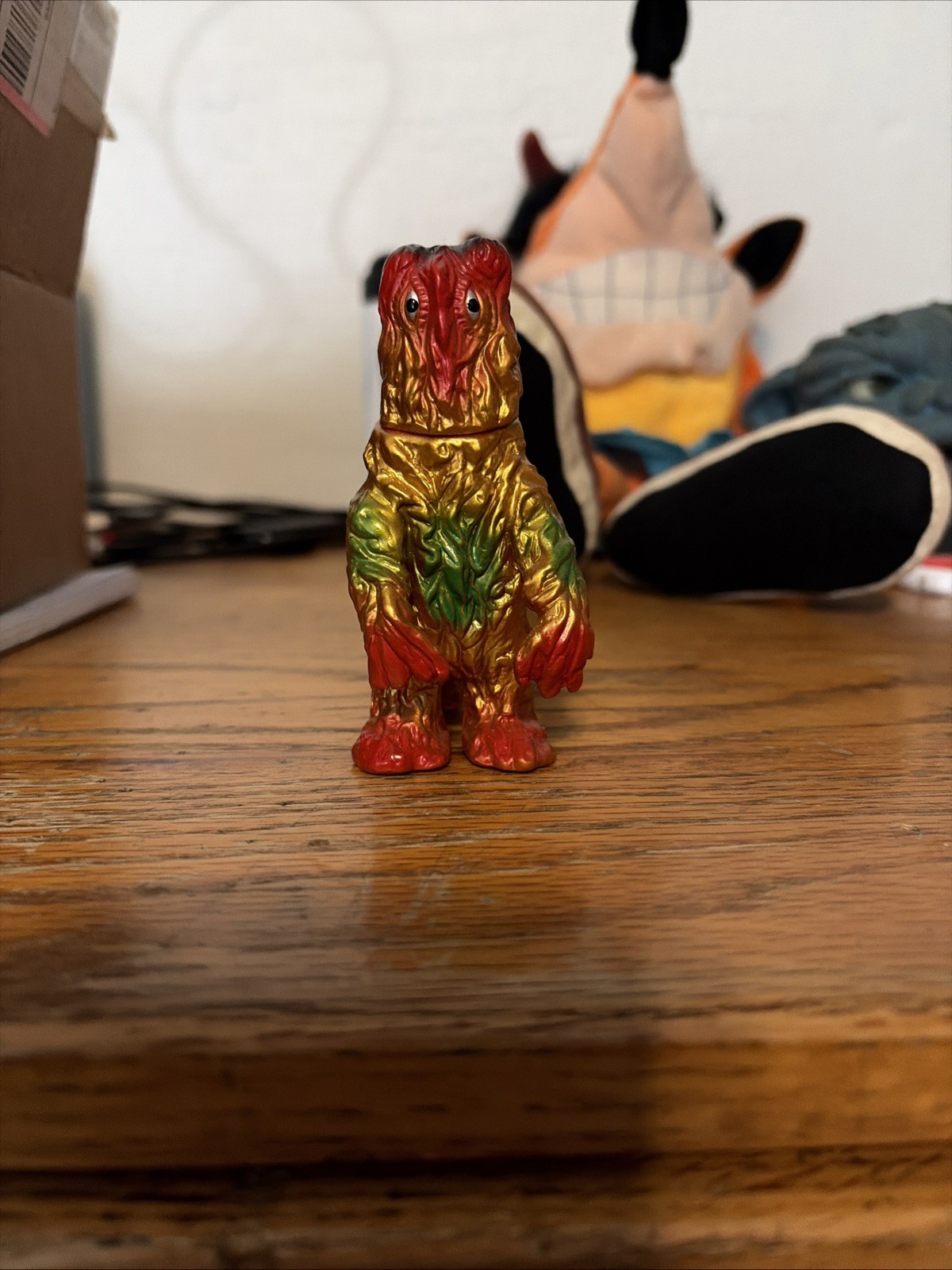M1 Bullmark Hedorah Japan 4” Smog Monster Godzilla Kaiju Sofubi Figure Red M1 Bullmark Hedorah Japan 4” Smog Monster Godzilla Kaiju Sofubi Figure Red