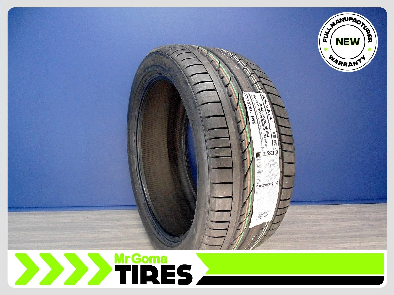 1 BRAND NEW BRIDGESTONE DUELER H/P SPORT RSC RFT XL 275/40R20 TIRE BMW RUN FLAT 1 BRAND NEW BRIDGESTONE DUELER H/P SPORT RSC RFT XL 275/40R20 TIRE BMW RUN FLAT