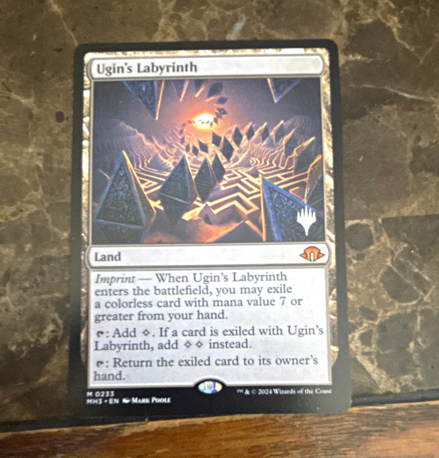 Wizards of the Coast Ugin\'s Labyrinth Promo Pack Mythic Colorless 233 EN Wizards of the Coast Ugin\'s Labyrinth Promo Pack Mythic Colorless 233 EN