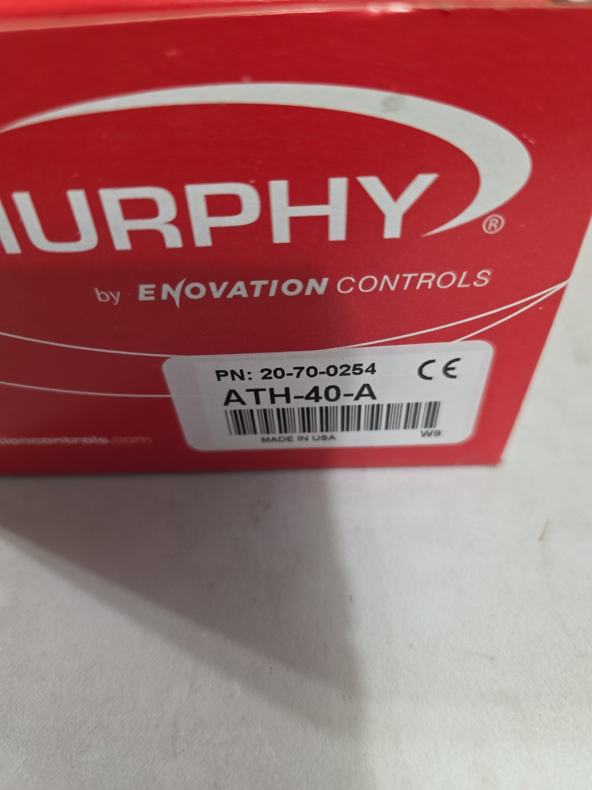 MURPHY TACH ATH-40-A with Digital Hour Meter 20700254