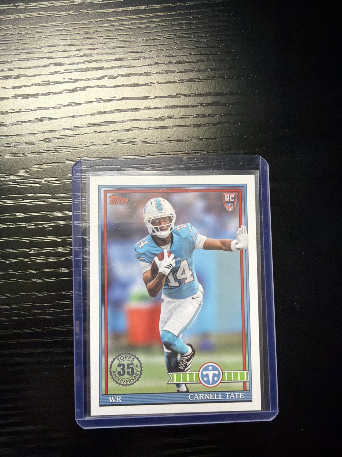 2026 Topps Flagship Football #91TR-18 Carnell Tate Rookie Tennessee Titans 2026 Topps Flagship Football #91TR-18 Carnell Tate Rookie Tennessee Titans