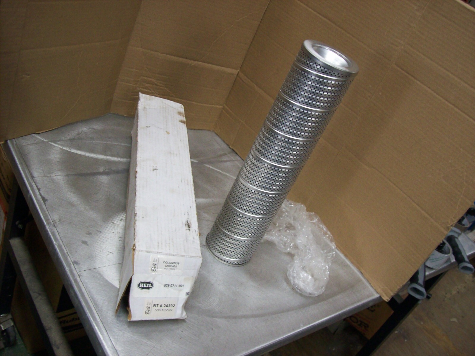 Heil Genuine Hydraulic Oil Filter 075-0711-001 Heil Genuine Hydraulic Oil Filter 075-0711-001