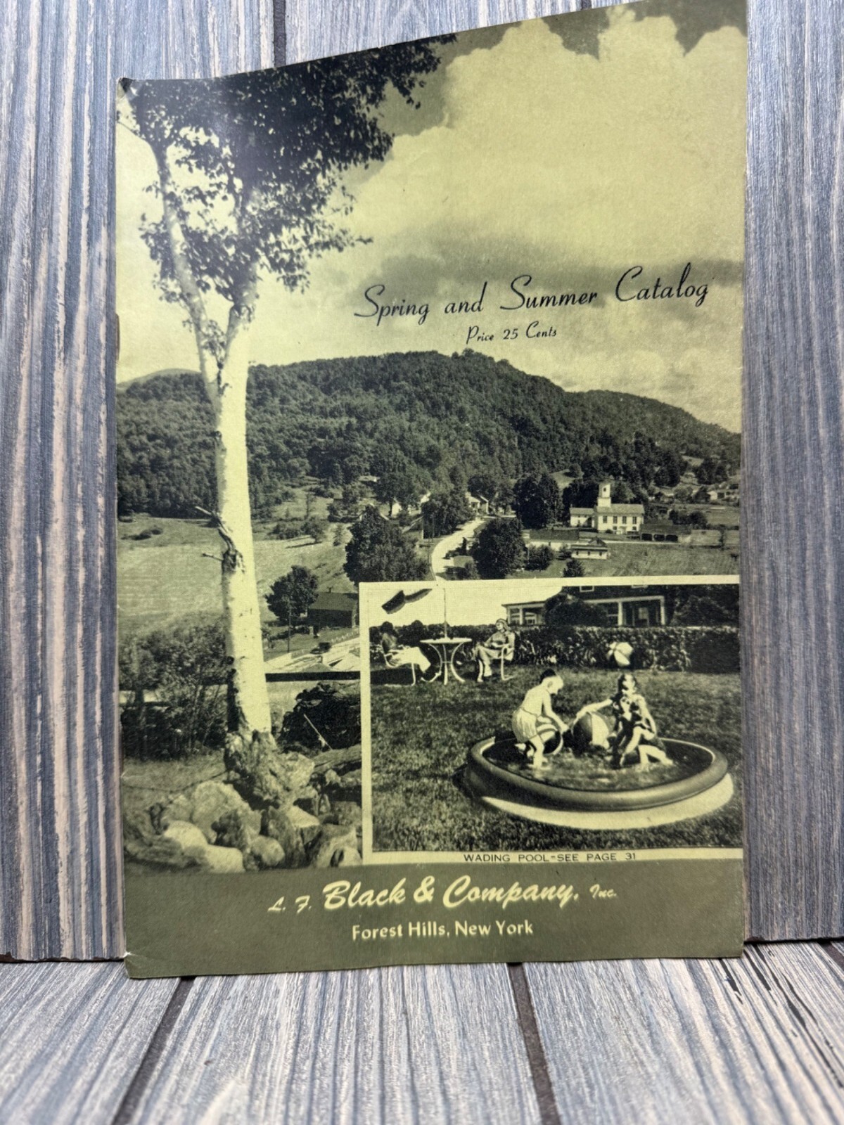 Vintage 1940s L.F. Black & Company Spring & Summer Catalog Vintage 1940s L.F. Black & Company Spring & Summer Catalog