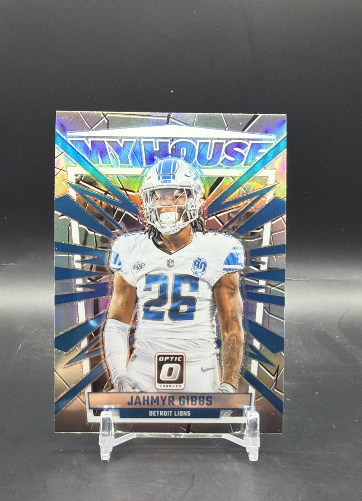 2023 Panini Donruss Optic - My House Jahmyr Gibbs #9 Silver Prizm (RC)