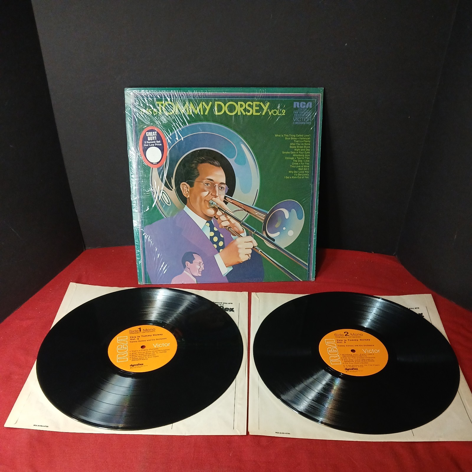 Tommy Dorsey – This Is Tommy Dorsey Vol.2 2xLP - RCA Victor Dynaflex - EX/VG+