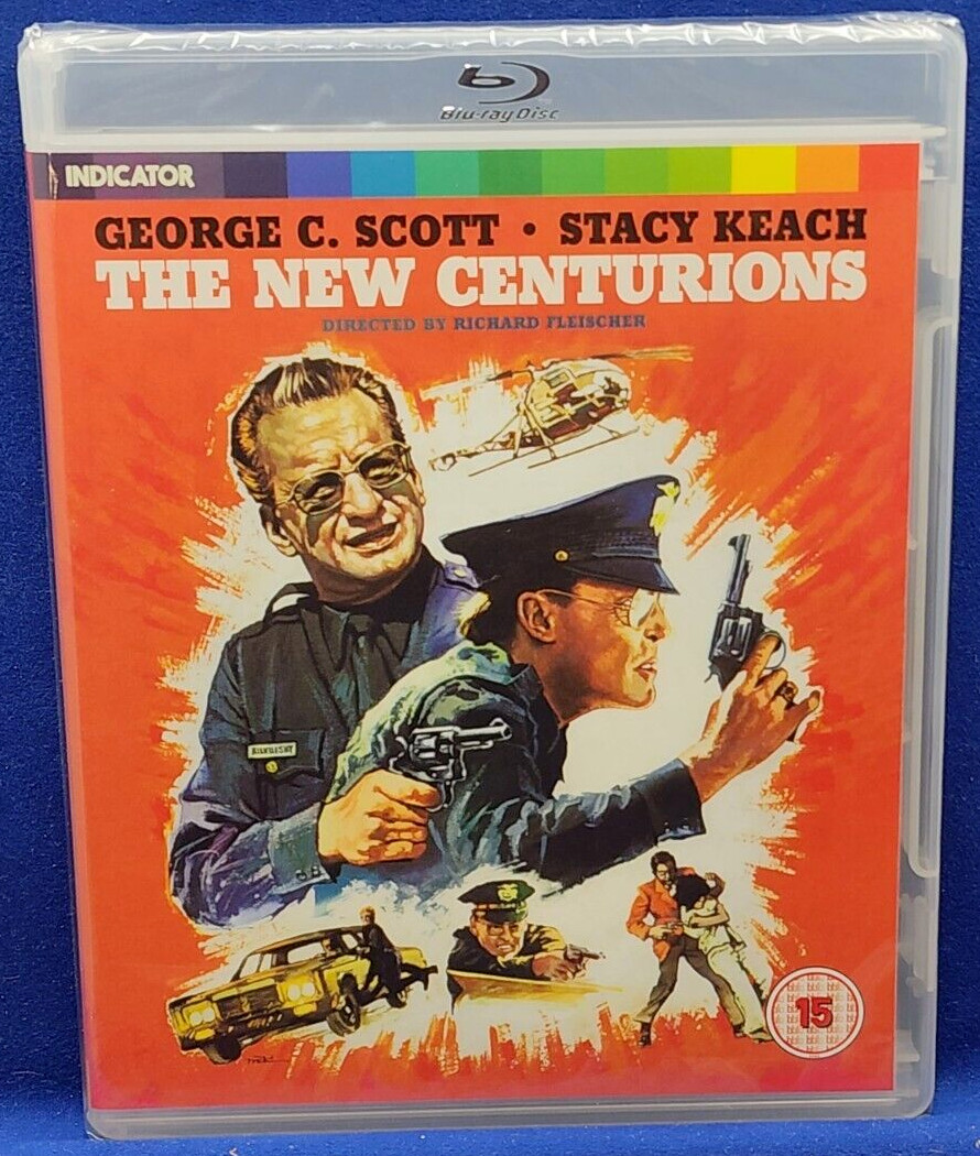 The New Centurions (Blu-ray, 1972, Indicator #13) George C. Scott, Stacy Keach The New Centurions (Blu-ray, 1972, Indicator #13) George C. Scott, Stacy Keach