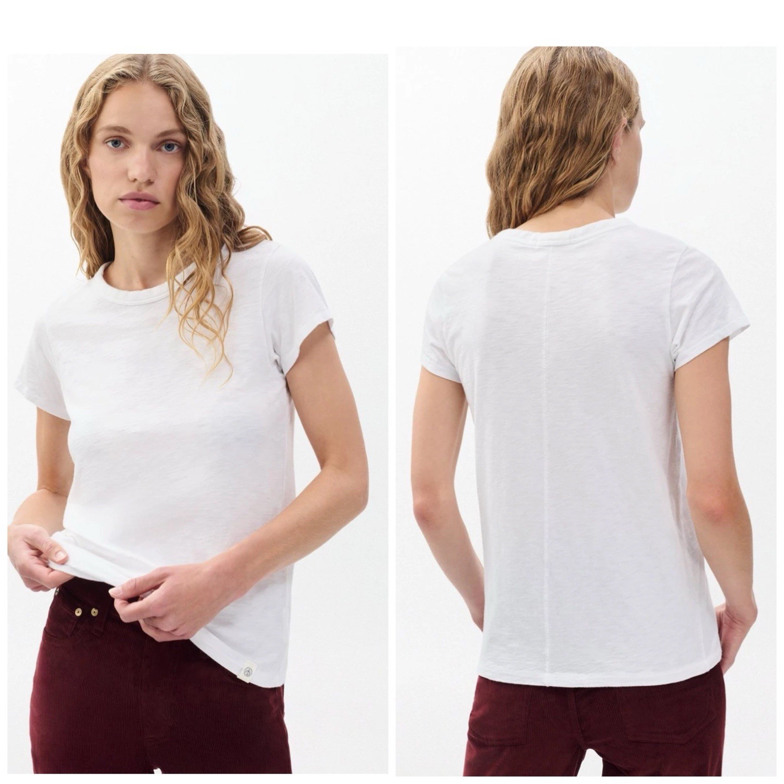 NWT Rag & Bone $98 The Slub Tee In Bright White Size: Small NWT Rag & Bone $98 The Slub Tee In Bright White Size: Small