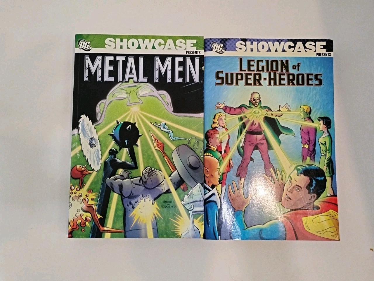 Title: DC Showcase Presents Legion of Super-Heroes Vol 3 Metal Men Vol 2 Lot TPB