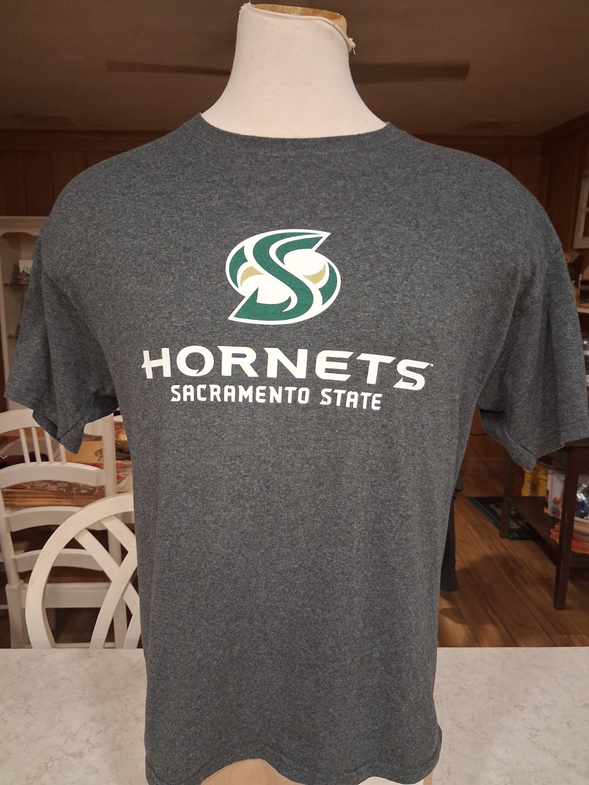 Sacramento State Hornets NCAA Champion Adult Large School Spirit Dry Fit Shirt Sacramento State Hornets NCAA Champion Adult Large School Spirit Dry Fit Shirt