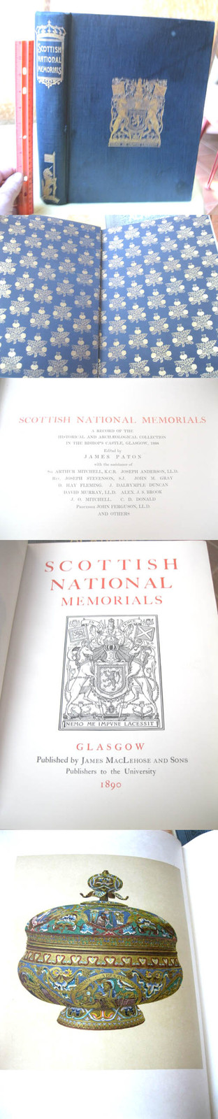 SCOTTISH NATIONAL MEMORIALS,1890,James Paton,Illust