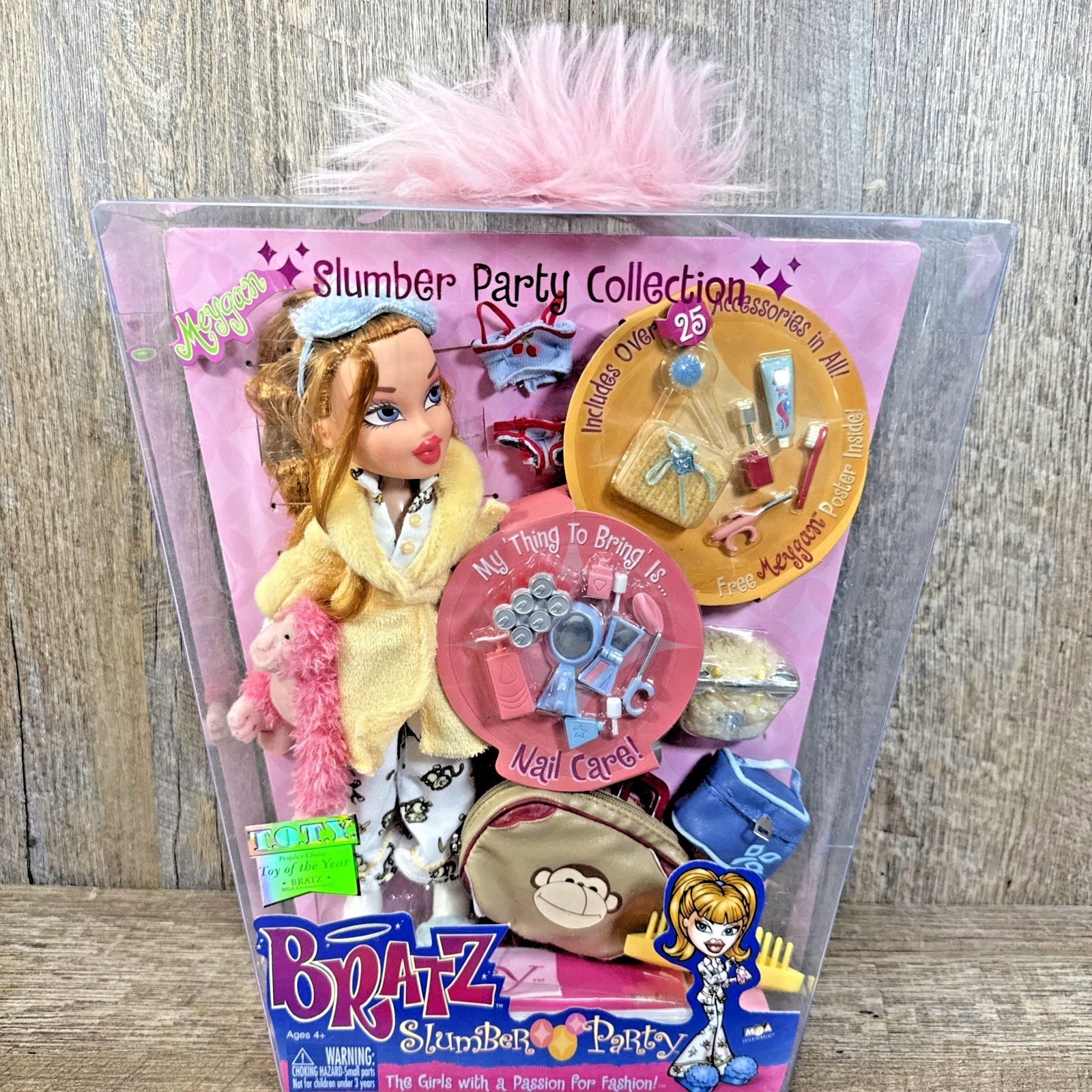 Rare OG Vintage Bratz Slumber Party Collection MEYGAN 2002 MGA - 1st Edition Rare OG Vintage Bratz Slumber Party Collection MEYGAN 2002 MGA - 1st Edition