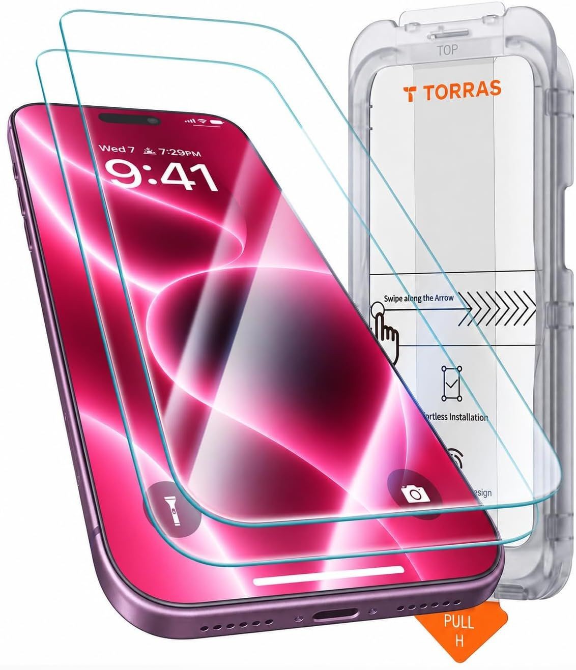2PCS Unbreakable Screen Protector for 6.9 Inch iPhone 18 Pro Max