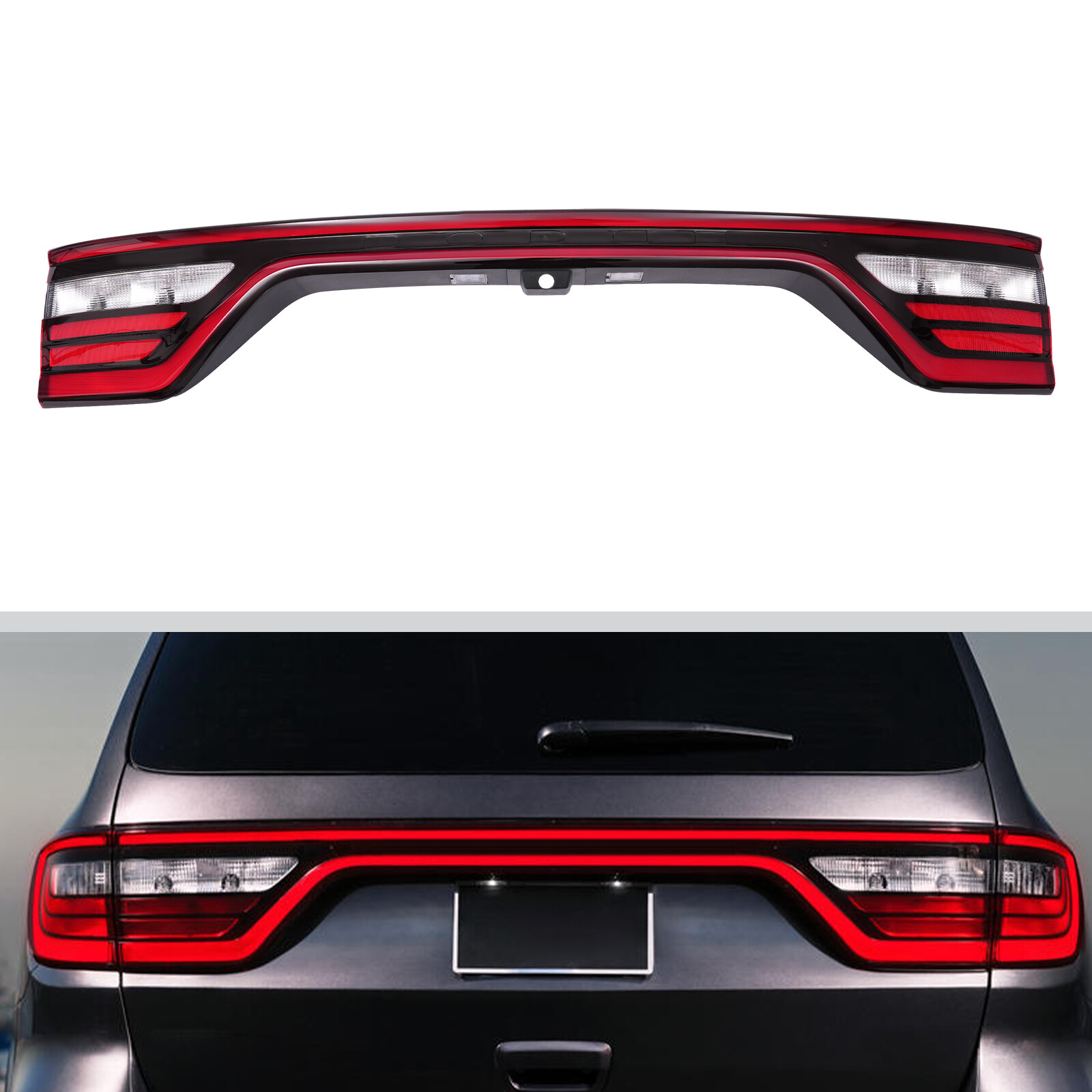 For 2014-2022 Dodge Durango LED Tail Light Assembly W/ Camera HoleKey Features