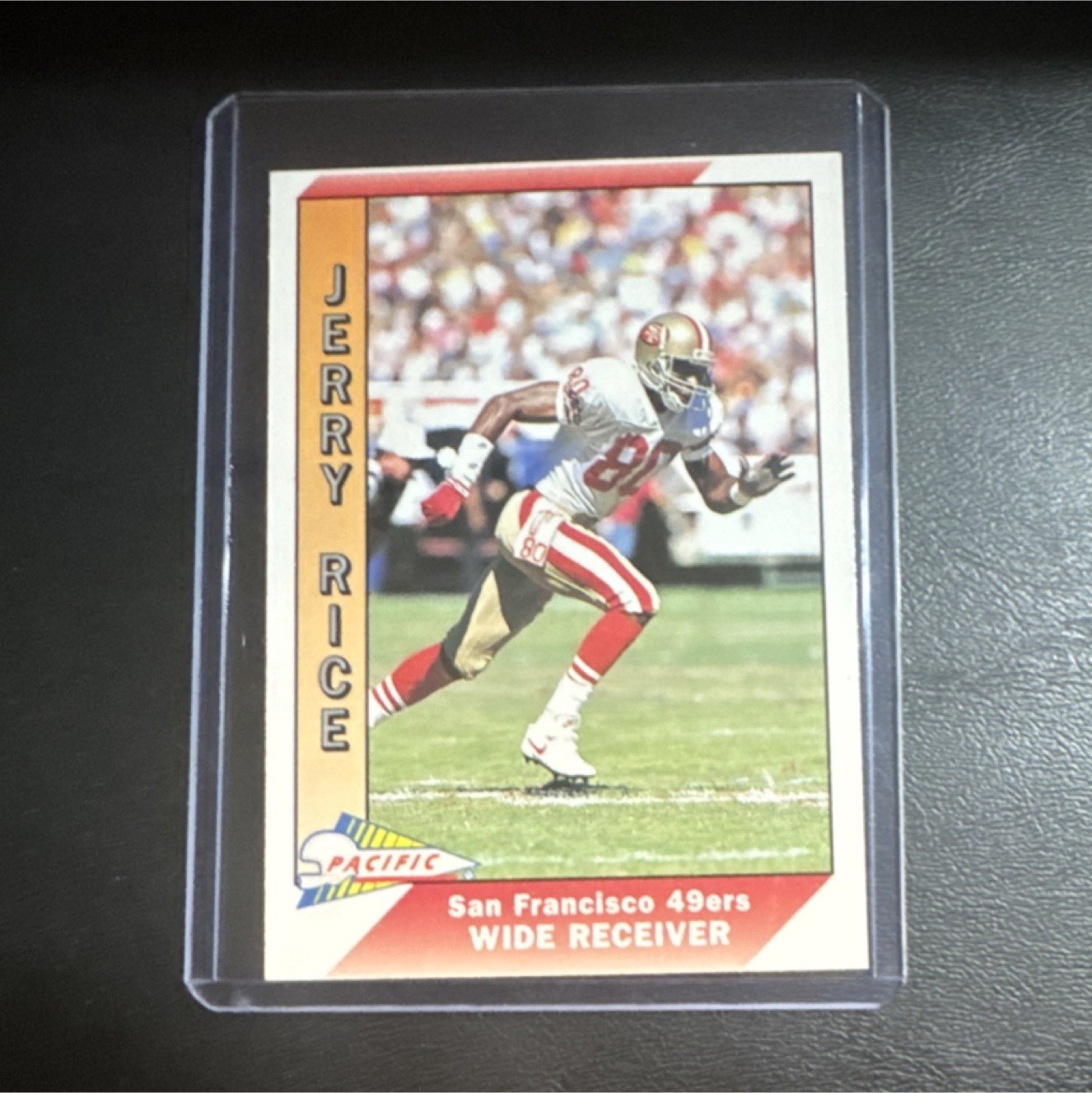 Pacific 1991 Football Jerry Rice & Tim Worley #434 EXTREMELY RARE wrong back 