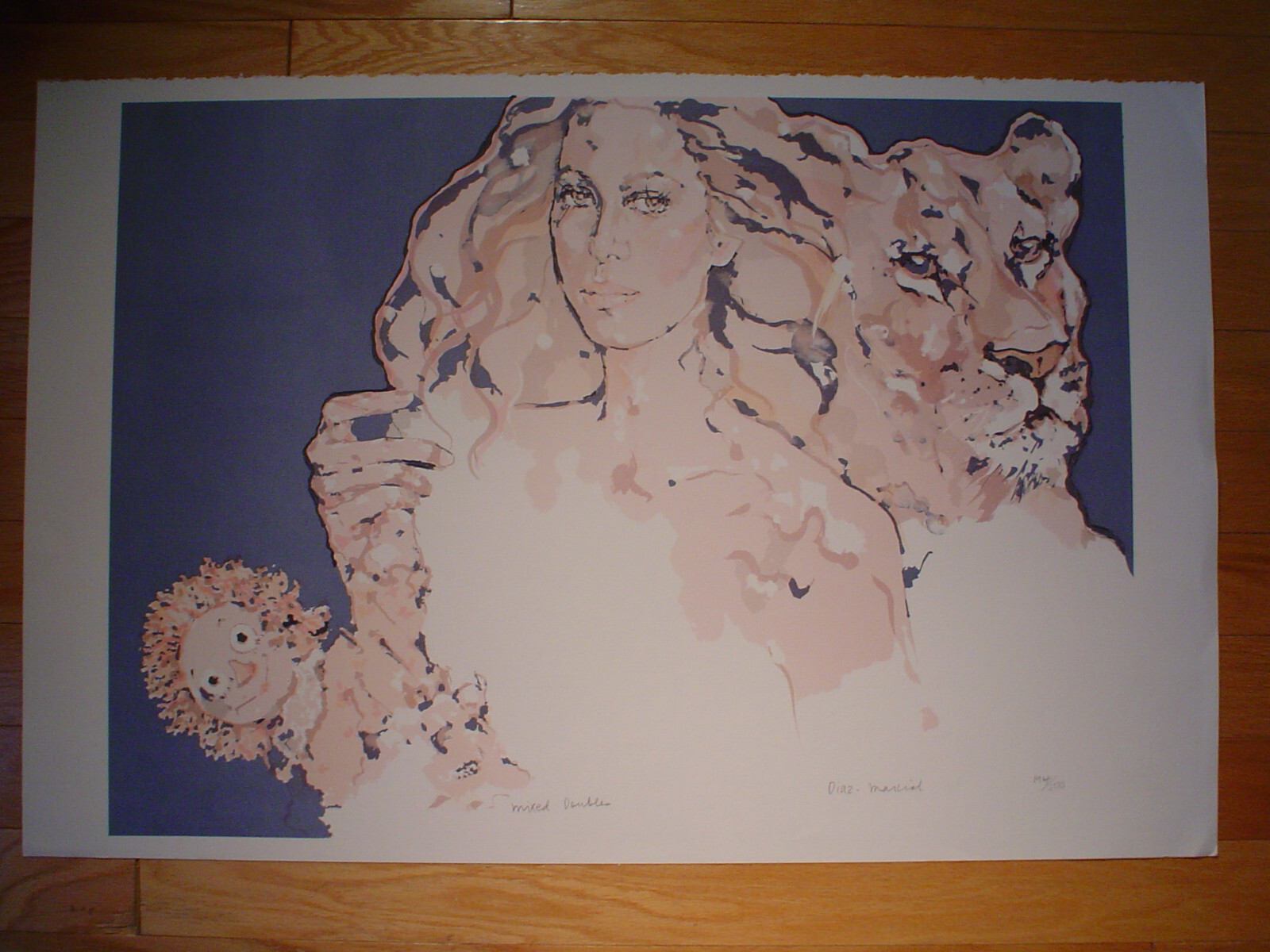 ISABEL DIAZ-MARCIAL - Original Lithograph \