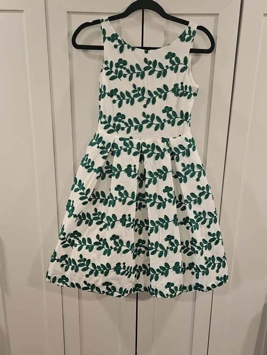Janie and Jack Palm Paradise Embroidered Dress. Size 12. Janie and Jack Palm Paradise Embroidered Dress. Size 12.