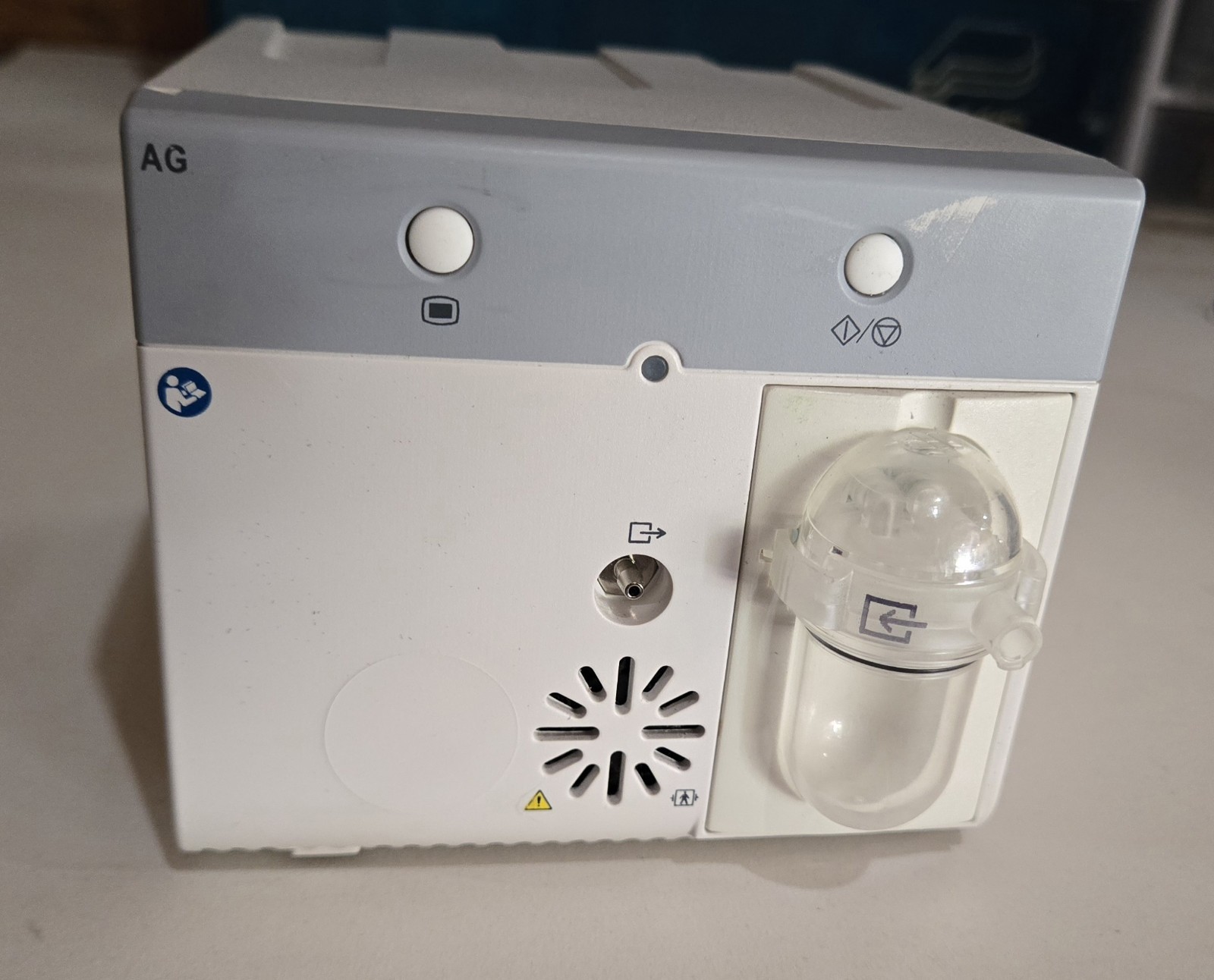Mindray AG module for O2/CO2/anesthetic agents. Calibrated, patient ready.