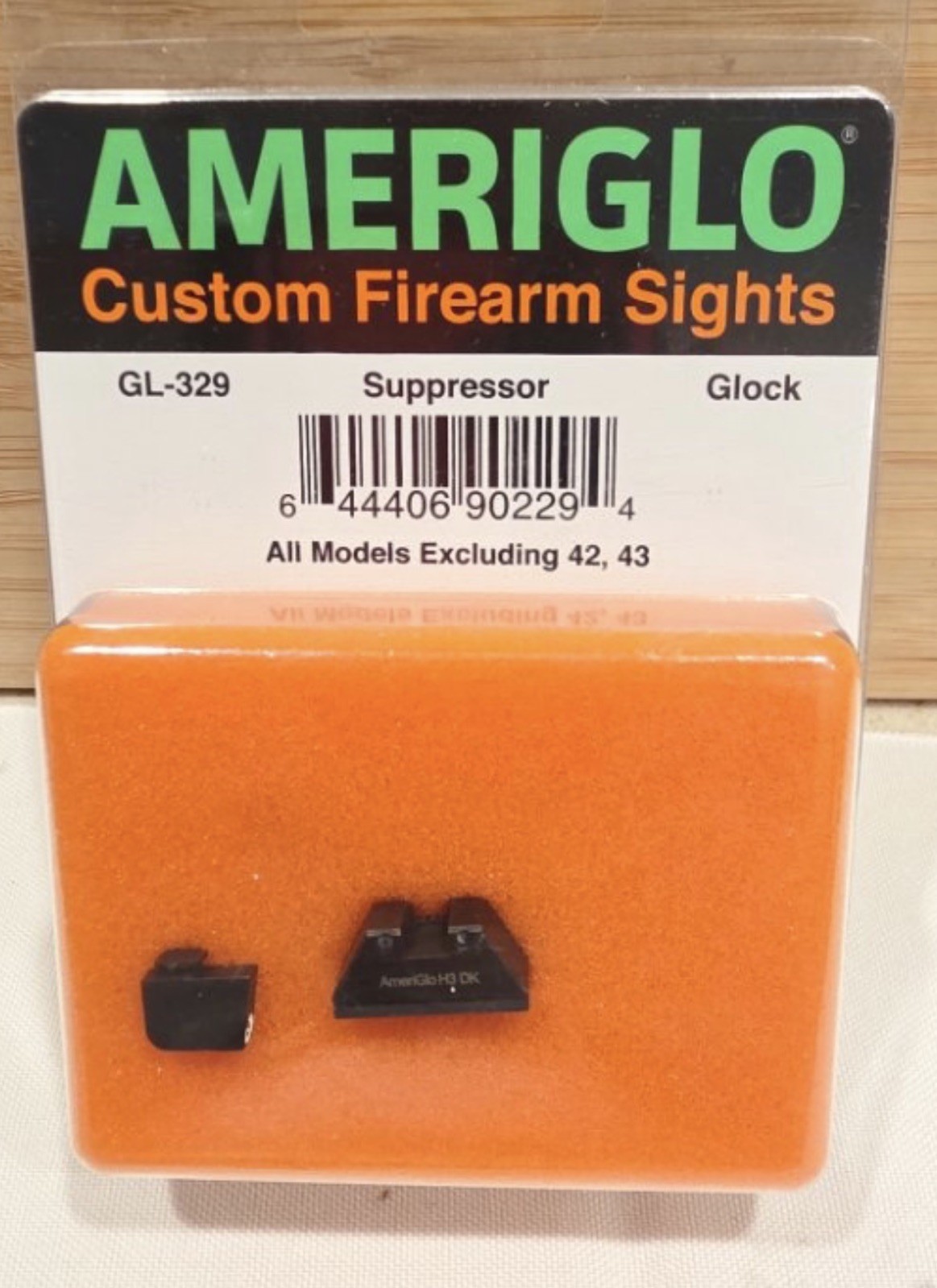 AMERIGLO GL-329 GLOCK TRITIUM SIGHT SET AMERIGLO GL-329 GLOCK TRITIUM SIGHT SET
