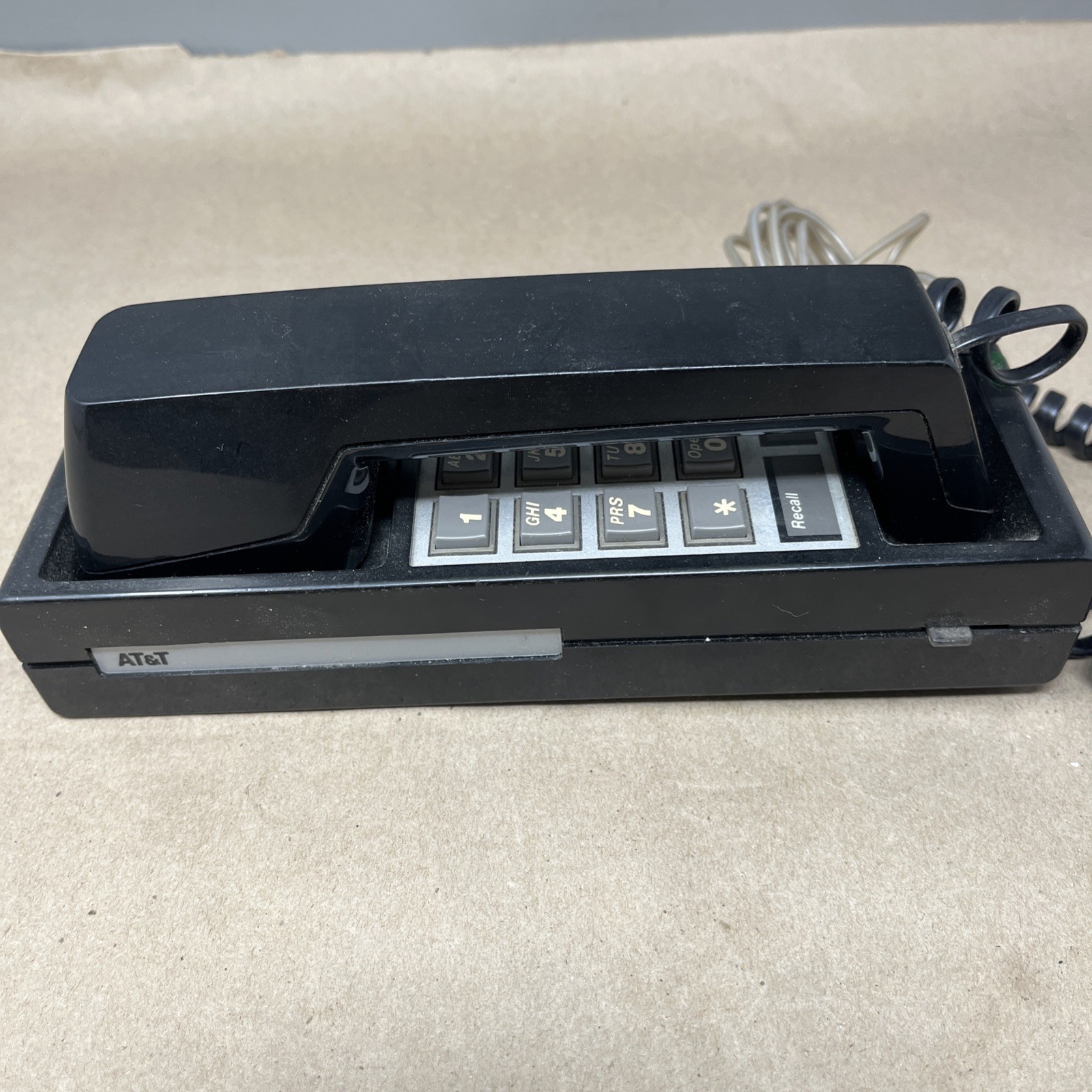 Vintage AT&T Push Button Touch Tone Wall Mount Telephone