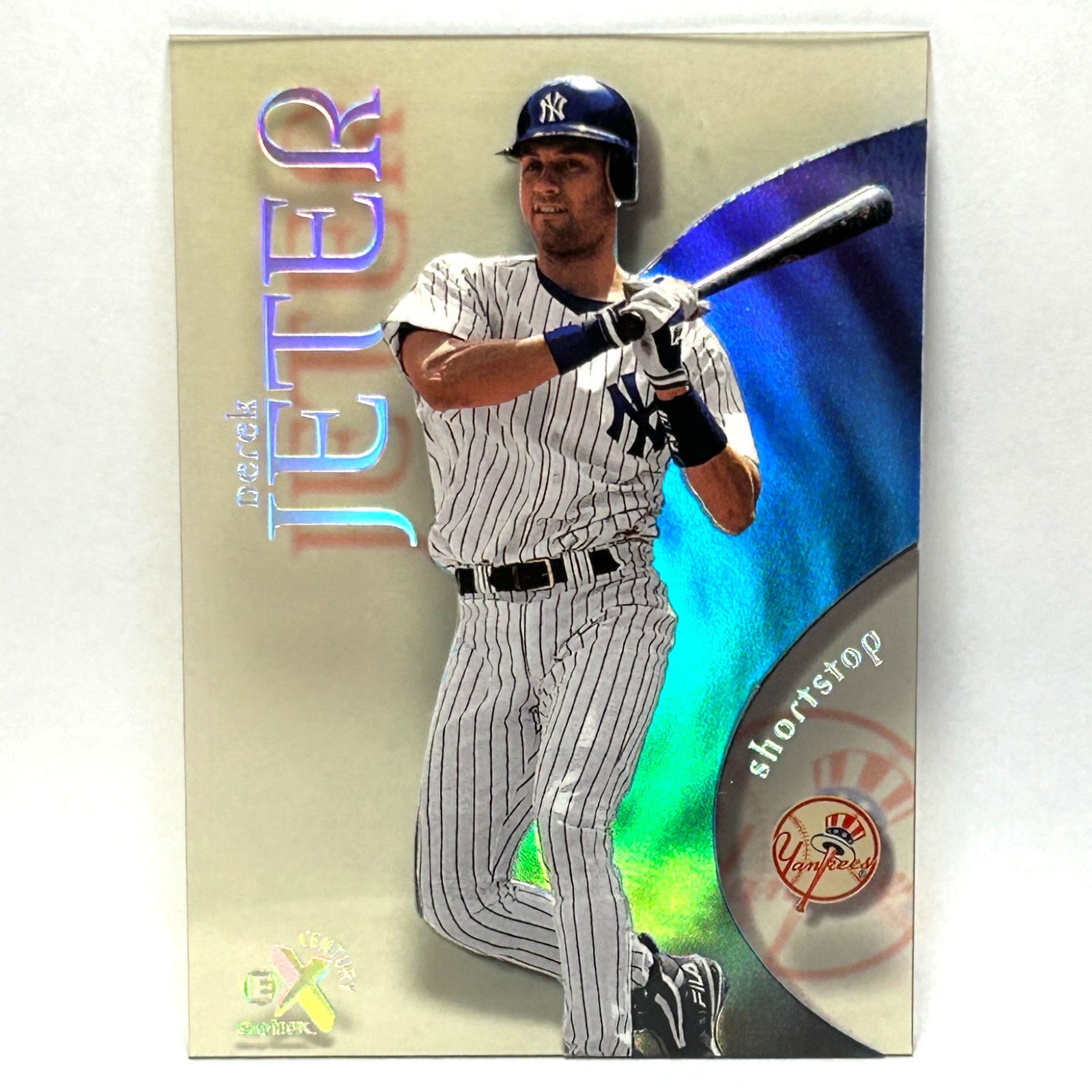 1999 Skybox E-X Century - Derek Jeter #9 New York Yankees HOF Acetate Clear EX
