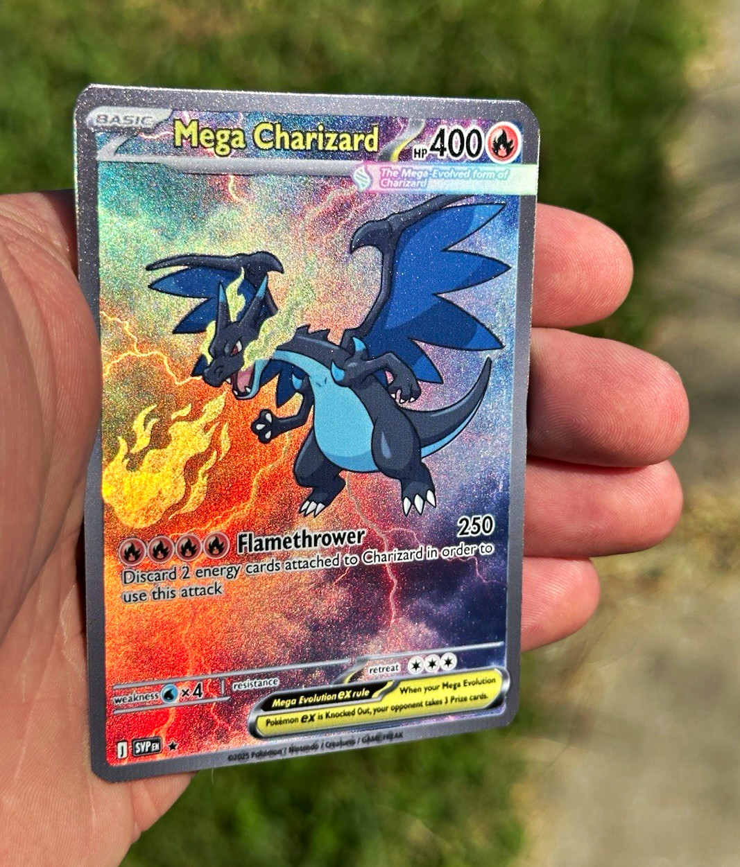 Pokémon TCG Mega Charizard *Fan Art* Full Art Holo