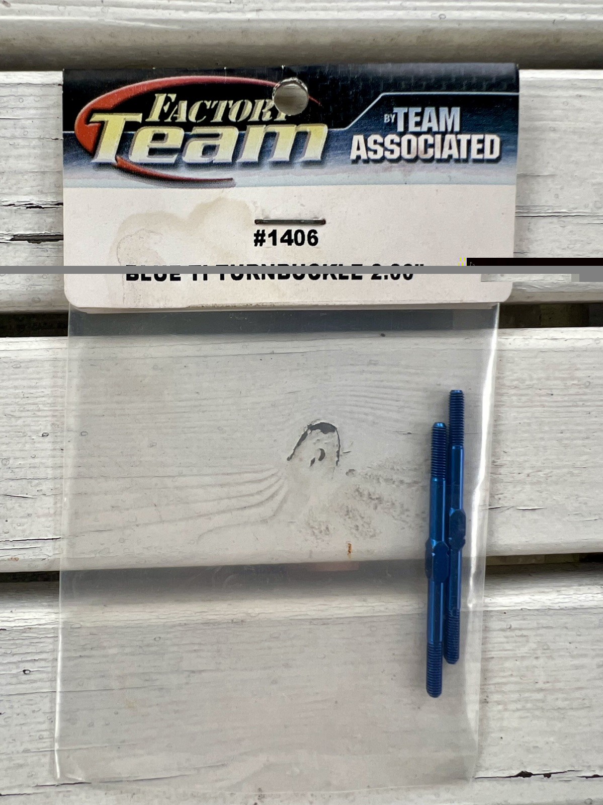 ASC1406 Team Associated Blue TI Turnbuckle 2.00\