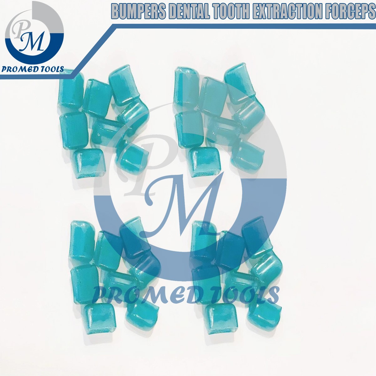 100 Pcs Bumpers Dental Tooth Extraction Forceps Standard Series 100 Pcs Bumpers Dental Tooth Extraction Forceps Standard Series