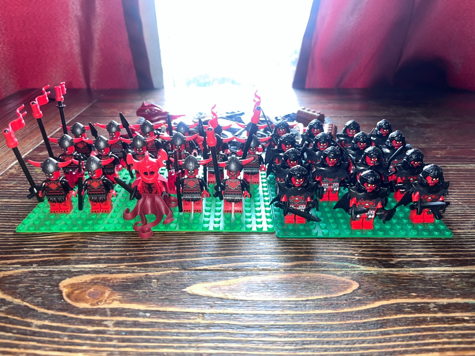 LEGO Castle Knights 32 Minifigures army lot Demon army