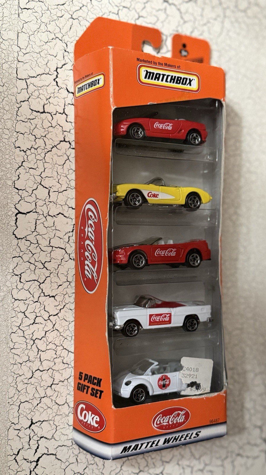 Matchbox 1999 Coca-Cola 5-Pack Gift Set Mattel Wheels