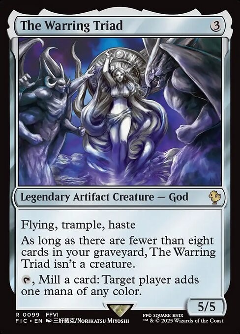 The Warring Triad 99 R Normal FIC MTG NM