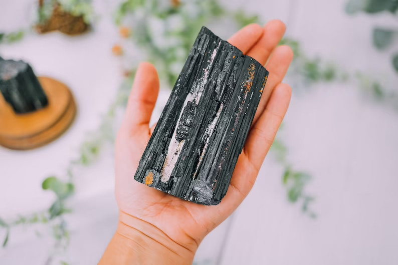 GIANT Black Tourmaline Stones Large Raw Healing Crystals Natural Lapidary Rocks GIANT Black Tourmaline Stones Large Raw Healing Crystals Natural Lapidary Rocks