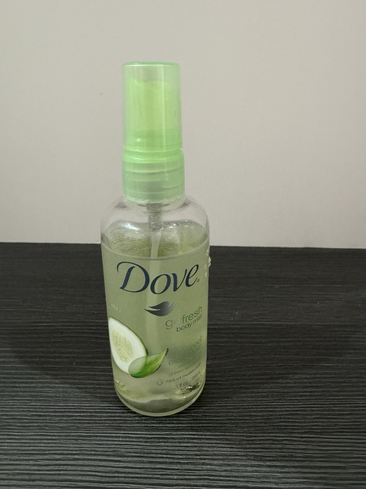 Dove Go Fresh Body Mist Cool Essentials Cucumber & Green Tea 3oz