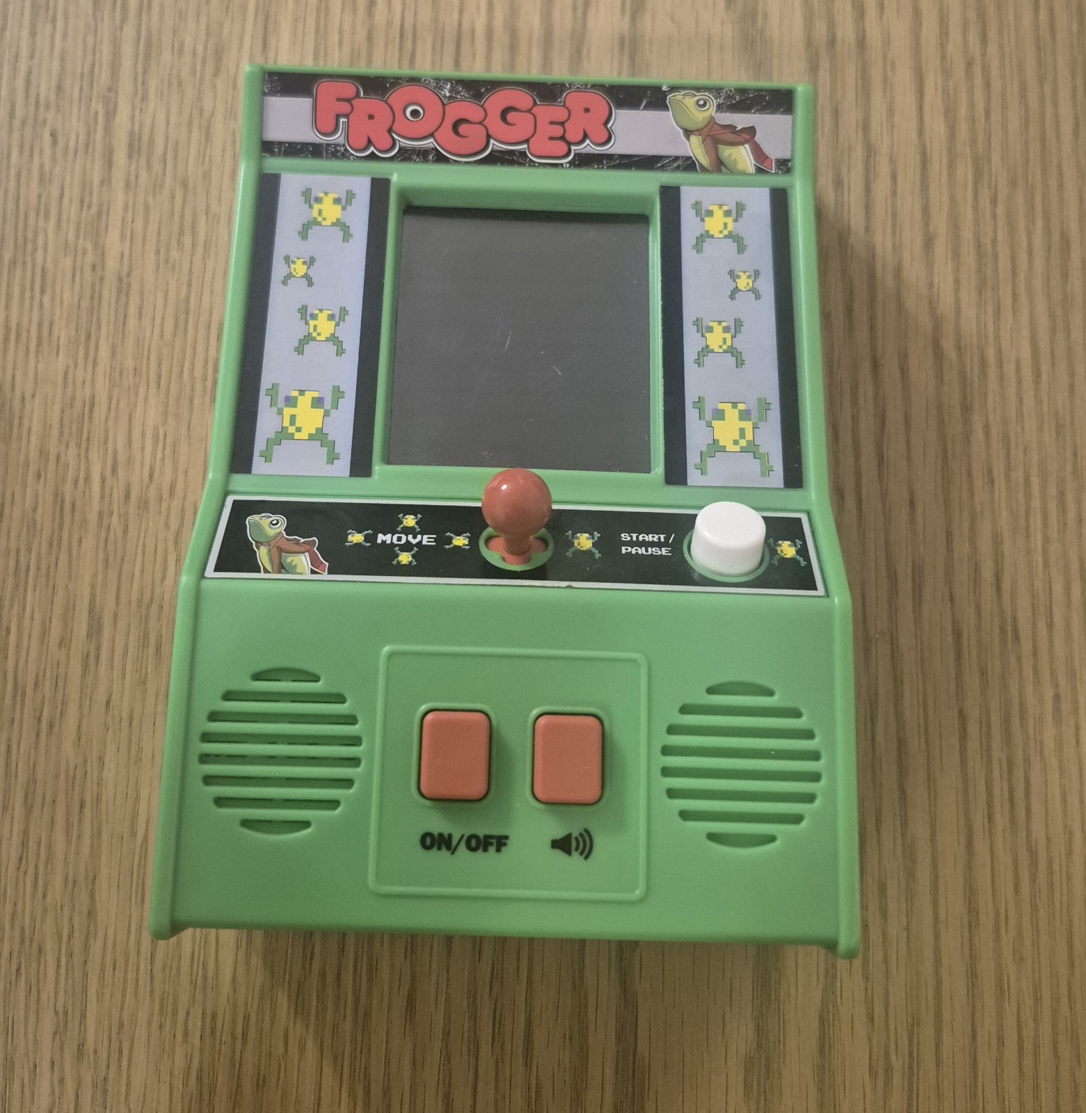 Frogger Retro Mini Classic Arcade Game Handheld Konami Basic Fun Tested Working