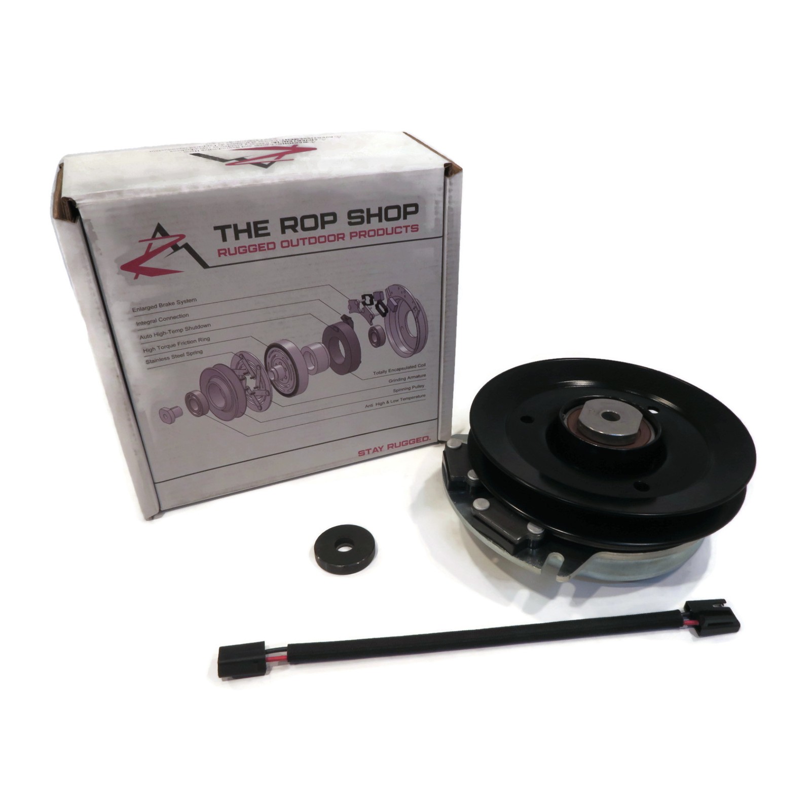 Electric PTO Clutch for Xtreme, Stens X0483, X0516, X0553, X0716, X0731, X0739