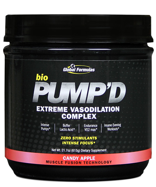 GLOBAL FORMULAS BIOPUMP\'D 30 Servings Extreme Vasodilation Complex Intense Pumps