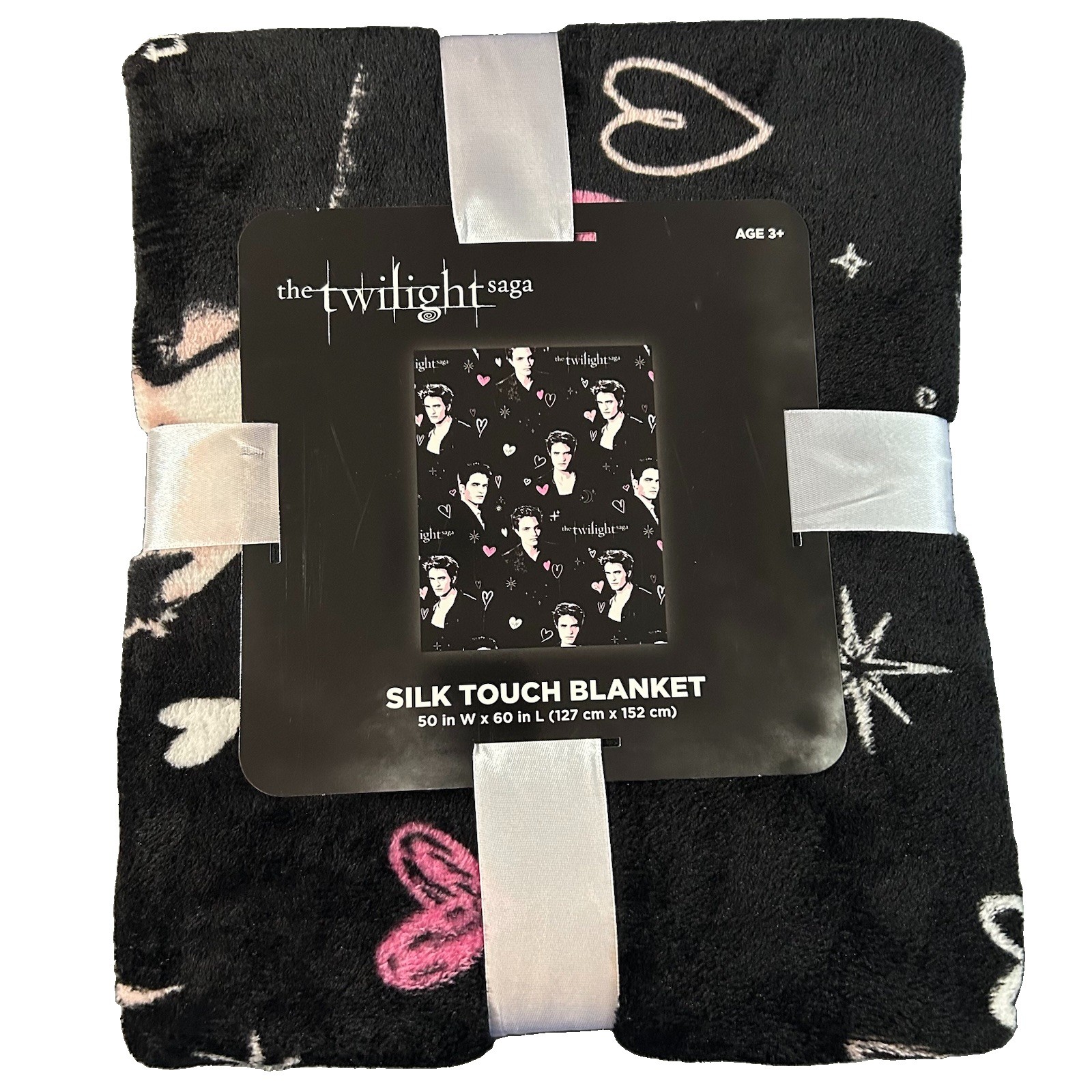 The Twilight Saga Edward Cullen Silk Touch Blanket 50”X 60” Travel Throw NEW The Twilight Saga Edward Cullen Silk Touch Blanket 50”X 60” Travel Throw NEW
