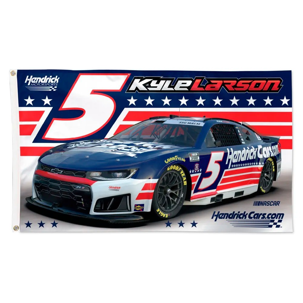 Kyle Larson #5 Nascar Hendrick Car Racing 3x5 FT Flag Good Wall Decore Banner