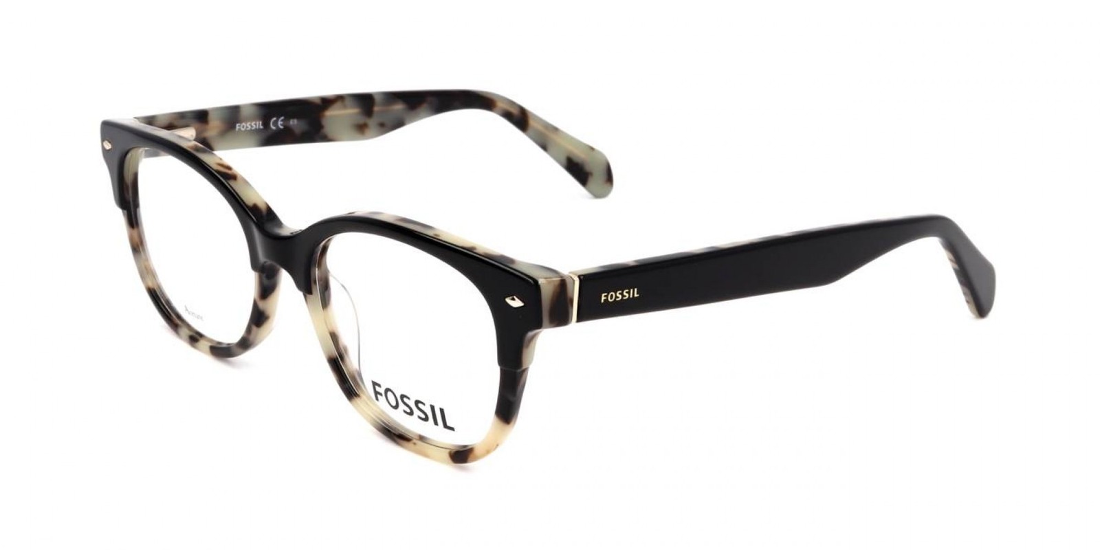 Fossil FOS 7032 Black white havana 50/18/140 WOMAN Eyewear Frame
